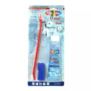 덴탈 칫솔 세트 치약 강아지 크리닉