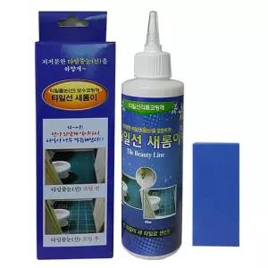 [모두쇼핑]타일줄눈 백색 보수코팅제 타일선 새롬이 마카 타일마카 욕실보수 줄눈