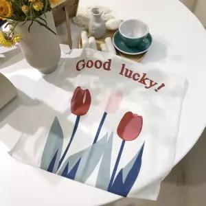 튤립 페브릭 포스터 현수막 원단 인테리어 tulip 페브릭 원단 포스터 현수막 튤립 굿럿