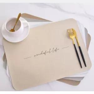 [모두쇼핑]논슬립 깔끔 스퀘어 북유럽 방수 식탁 테이블 매트 식탁매트 테이블매트 실리콘식탁매트 방수식