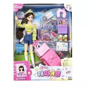 역할놀이 캐릭터 인형 열일곱미미 설레는 해외여행