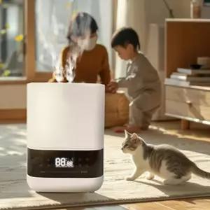 눌 복합식가습기 6L 가열식 UV 무드등 신생아 대용량 가습기