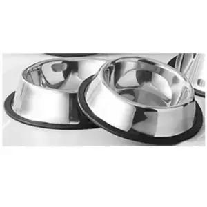 강아지 미끄럼방지 스텐 식기 XS 1P 소형견 밥그릇 강아지심플식기