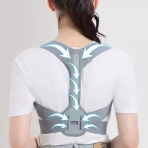 바른자세 어깨 허리 척추 거북 목 굽은 등 교정 밴드