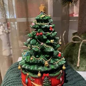 오르골 성탄절 선물 크리스마스 화이트 인테리어소품