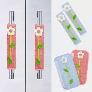 냉장고 손잡이 2p 차량용 안전벨트 쿠션 꽃무늬
