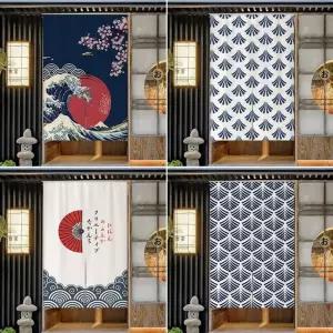 홈포차 술집 커튼 포장마차 조명 베란다 홈바 복고 가림막