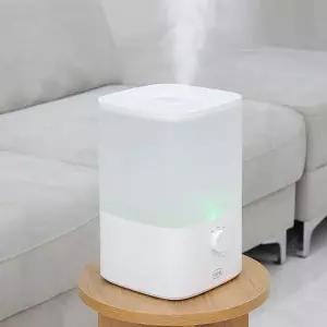 [셀러허브]레이나4524 복합식 가습기 대용량 4L 초음파 가열식 무드등기능 (S43382852)