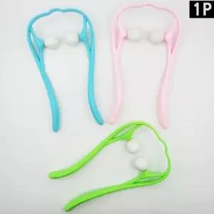 ( )휴대용 목 어깨 마사지기 플라스틱 목 도구 목지압 셀프 수동