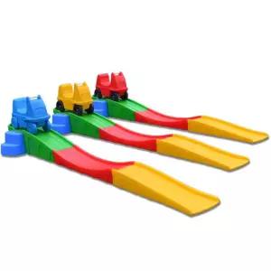 카 슬라이딩 미끄럼틀 레일 3단세트 정글짐 키카