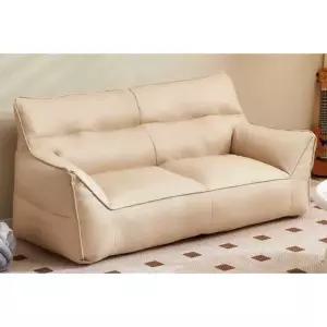 쇼파 2인용 좌식 좌식소파 좁은 패브릭 소파침대