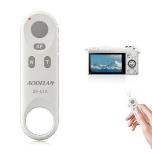 [미국배송] 캐논 카메라용 무선 리모컨 R /RP /R5 /R6 /R10 /R50 /R100 /77D /90D /850D /6D II /M6 MARK II /M50 /G5 X MARK II /G7 X MARK III와 호환되는 AODELAN 셔터 릴리스;캐논 BR-E1 교체