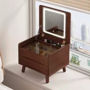 좌식 화장대 원목 협탁 콘솔 원룸 서랍 수납 접이식