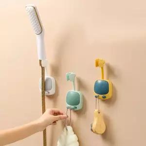 [퍼니메이커]각도조절 자바라 샤워바 샤워기 거치대 샤워기걸이 클린프로젝트 샤워홀더 샤워기거치대 샤워