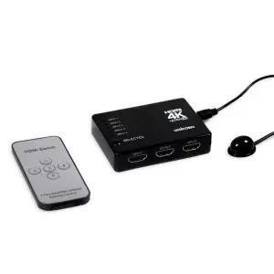 [셀러허브]유니콘 HS-500H 5 1 4K HDMI스위치HDMI선택기 셀렉터 모니터공유기 리모컨포함 (S46462146)