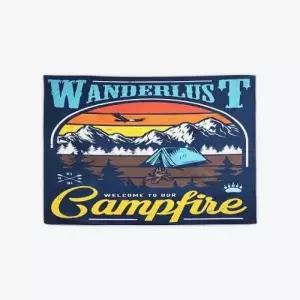 ( )대형 패브릭 포스터 캠핑 소