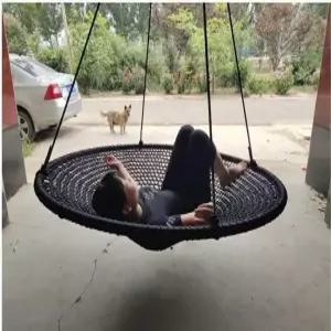 원형 해먹 그네 야외용 흔들침대 정원 마당 놀이터