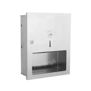 휴지통 페이퍼 화장실 케이스 매립형 디스펜서 핸드타올 상자 티슈 화장지 냅킨