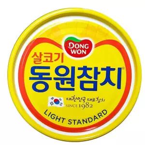 참치통조림 참치캔(동원 살코기라이트스탠다드 200g)X12