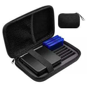 게임보이 어드밴스 SP용 DPVPER 휴대용 케이스 GBA 액세서리 하드 스토리지 가방 - 8게임 개최