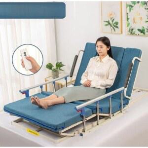 등받이 침대 리프팅 매트리스 자동 백리프트 일반 75cm 병원 가드 다크