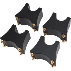 ASHATA 우퍼 받침 방진 스탠드 소음 방지 고무발 오디오펜스 게이터