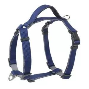 강아지 유로 H형 하네스 네이비 1P 애견 산책 가슴줄-WD4023A