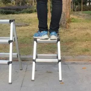 ( )캠핑 여행 펜션 주방 가정 휴대용 이동식 캠핑카 카라반 다용도 멀티 사다리 받침대 접이식 소품 용품