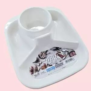 ( )일본직수입 올인원 사각 캠핑 식판