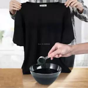 가죽염색약 페인트 복원제 50g 블랙 패브릭 염료 의류 단장 한 착색제 코튼 린넨 청바지 캔버스 안료 홈 타