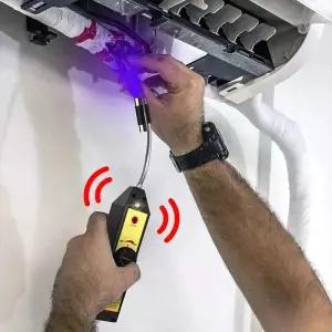 가스탐지기 누출 감지기 검지기 WJL-6000 프레온 할로겐 R22 R410A R134A R1234YF 냉매 가스 HVAC 에어컨