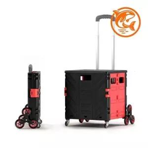 다기능 캠핑용 핸드카트 대형 접이식 쇼핑 캐리어 이동식 다용도 카트