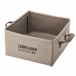 (색상 버닝베이지)휴대용 접이식 캠핑 버킷 워시 캠핑 다용도 버킷 바스켓 사각