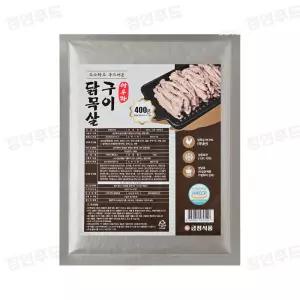 ~유통기한(26.04.09) 임박행사~ 금정식품 아우라 닭목살구이(소스 포함) 400g (냉동)