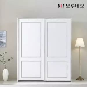 쥬피터 E0 웨인스코팅 슬라이딩 키큰 옷장 1800 선반형(2도어)