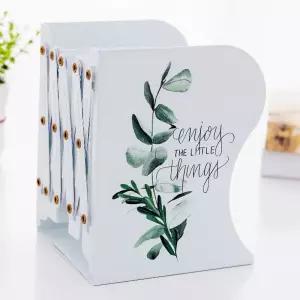 엔조이 보태니컬 접이식 책꽂이 자바라 철제