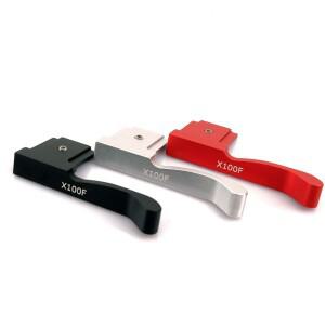 Thumb Rest Grip 핫슈 커버 Fujifilm X100F XPR02 카메라 액세서리 용 경량 셔터 릴리즈 버튼