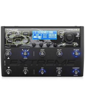 TC 헬리콘 보이스 라이브 3 익스트림 독보적인 보컬 및 기타 이펙트 퍼포먼스 플로어 페달, 백킹 트랙, 루프, 자동화 오디오 녹음 기능 포함