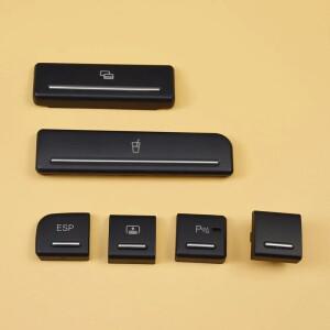 1pcs 커버 ESP 스위치 커튼 커튼 버튼 PDC 주차 보조 캡 더미 audi 호환 A4 B6 B7 2002-2008 A4S4 Quattro