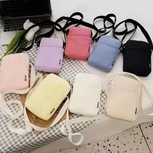 데일리 크로스백 미니 휴대폰 에코백 천가방 토트백 숄더백 파우치 가방 KK993
