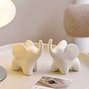 행운의 코끼리 코끼리상 소품203719 조각상 A 인테리어 조형물