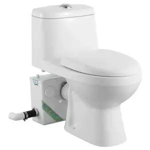 지하 화장실 변기 단일 화장실변기 세트 분쇄 양변기