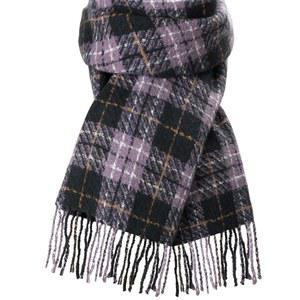여성용 트리패브릭 겨울 스카프 긴 담요 필 격자 파슈미나 숄 및