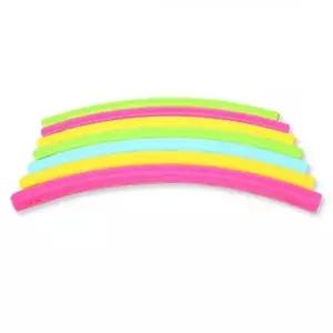 BS 칼라훌라후프85cm 향기나는 285G 헬스기구 뱃살 홈트레이닝 후라후프 지압