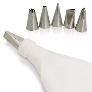 [하프클럽/브이와이]모양깍지 케이크데코 짤주머니 생크림