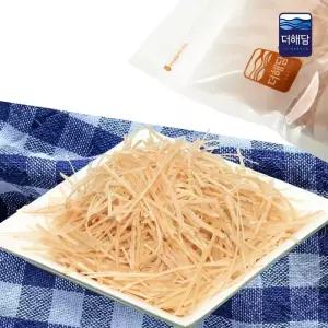 더해담 오징어실채(k) 1kg 맛있는 반찬용 오징어실채 오징어채 진