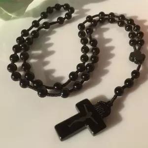 천연 오닉스 묵주 천주교