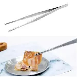 ( )스텐 튀김집게 30cm 캠핑용 캠핑 뷔페 삼겹살 큰 주방 조리용