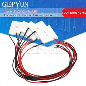 TEC1-12703 반도체 냉장고 펠티에 엘리먼트 모듈  TEC1 12704 12715  12V 40x40