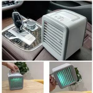 생활잡화 샤인빈 휴대가 편한 충전식 미스트 냉풍기 써큘레이터